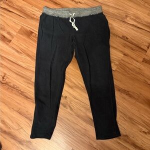 J Crew Navy Pants with Gray Waistband